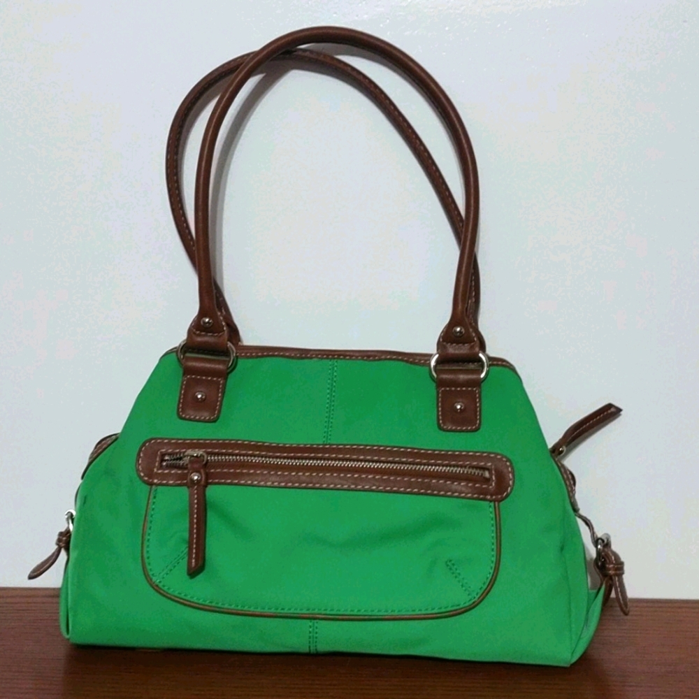 Chaps Green Shoulder Bag